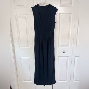 Elegant Navy Blue Jumpsuit